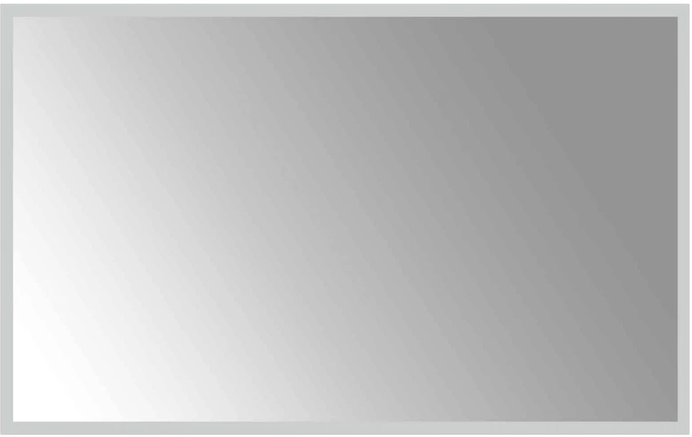 LED vonios veidrodis Skaidrus 80 x 50 cm grūdintas stiklas