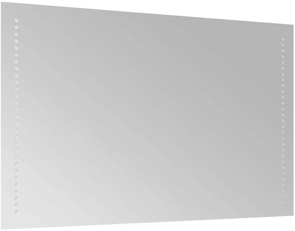 LED vonios veidrodis Skaidrus 80 x 50 cm grūdintas stiklas