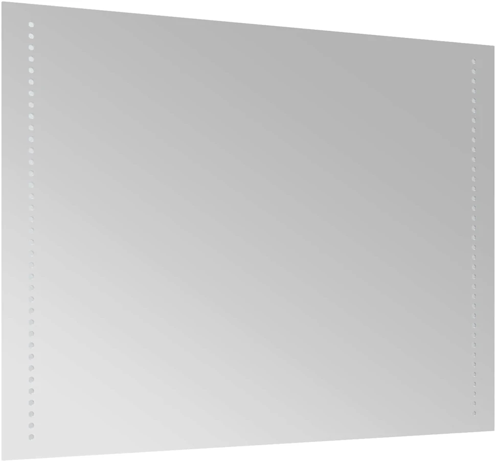 LED vonios veidrodis Skaidrus 80 x 60 cm grūdintas stiklas
