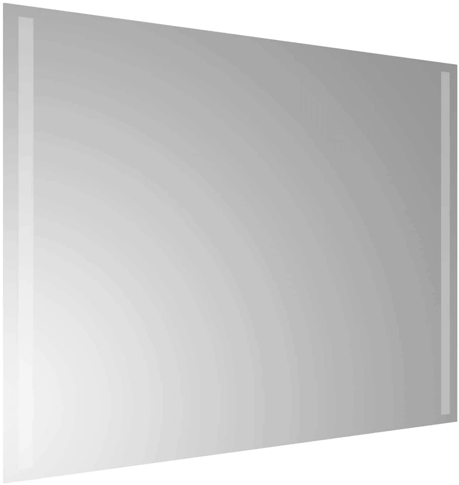 LED vonios veidrodis Skaidrus 80 x 60 cm grūdintas stiklas