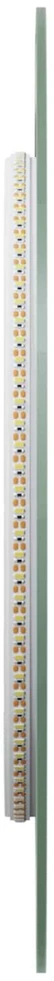 LED vonios veidrodis Skaidrus 90 x 40 cm grūdintas stiklas