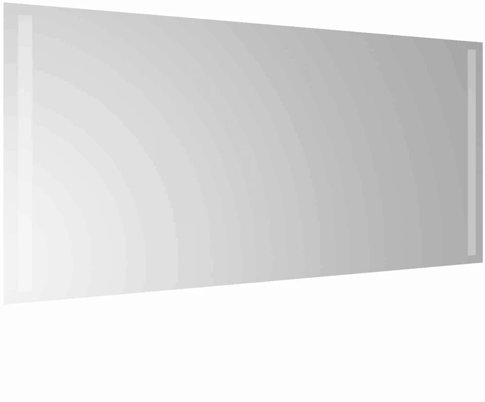LED vonios veidrodis Skaidrus 90 x 40 cm grūdintas stiklas