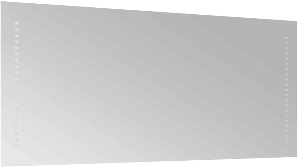 LED vonios veidrodis Skaidrus 90 x 40 cm grūdintas stiklas