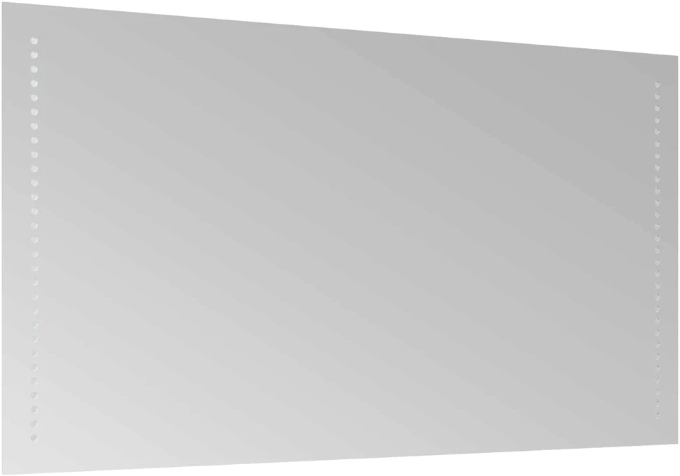LED vonios veidrodis Skaidrus 90 x 50 cm grūdintas stiklas
