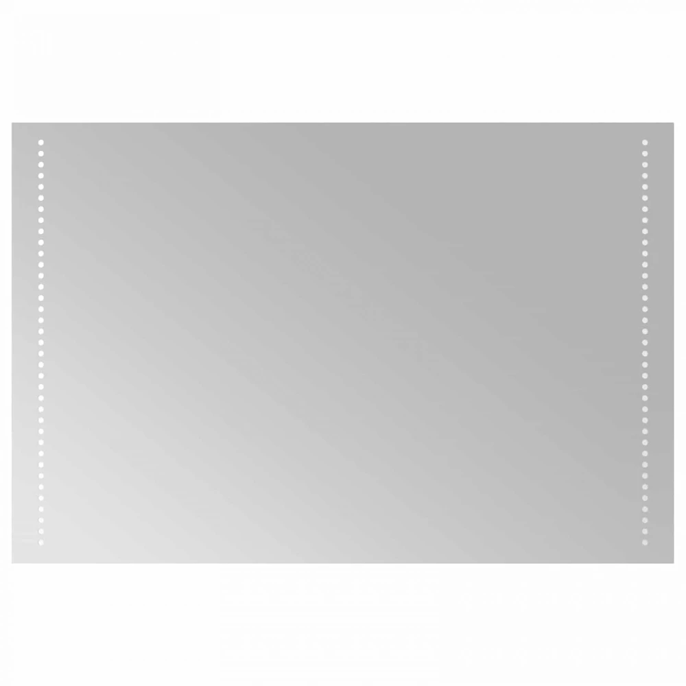 LED vonios veidrodis Skaidrus 90 x 60 cm grūdintas stiklas