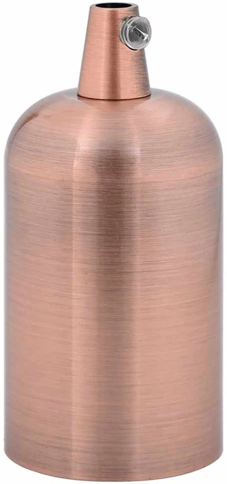 lempų laikikliai 2 vnt Raudona Bronze E27