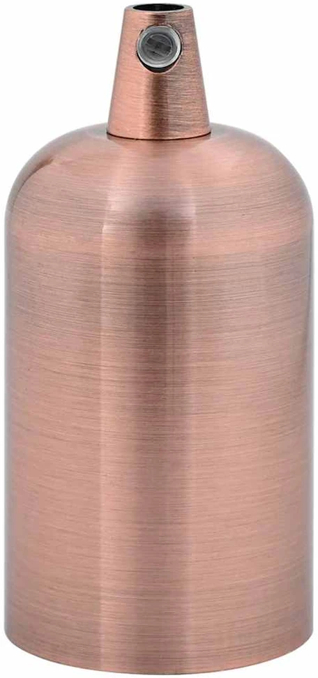 lempų laikikliai 2 vnt Raudona Bronze E27