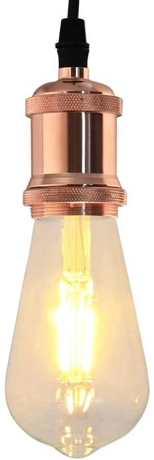 lempų laikikliai 2 vnt Rose Gold E27