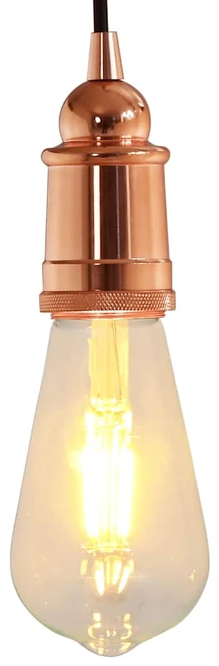 lempų laikikliai 2 vnt Rose Gold E27