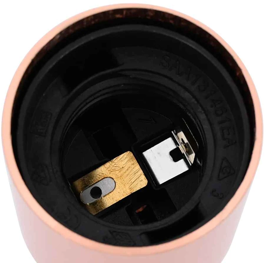lempų laikikliai 2 vnt Rose Gold E27