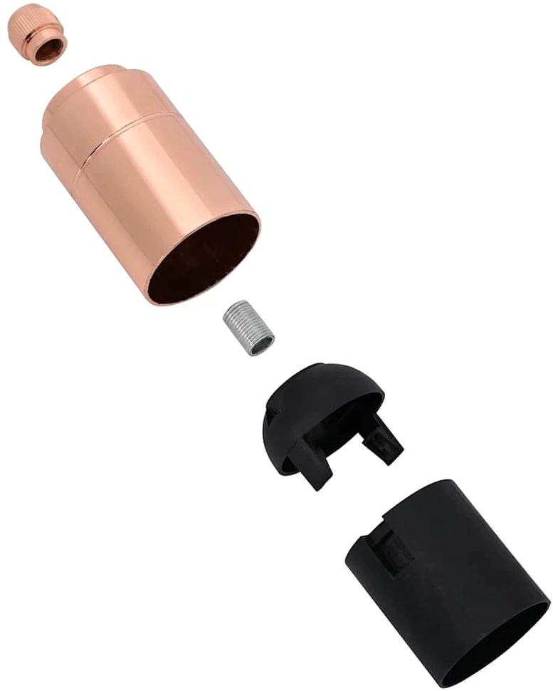 lempų laikikliai 2 vnt Rose Gold E27