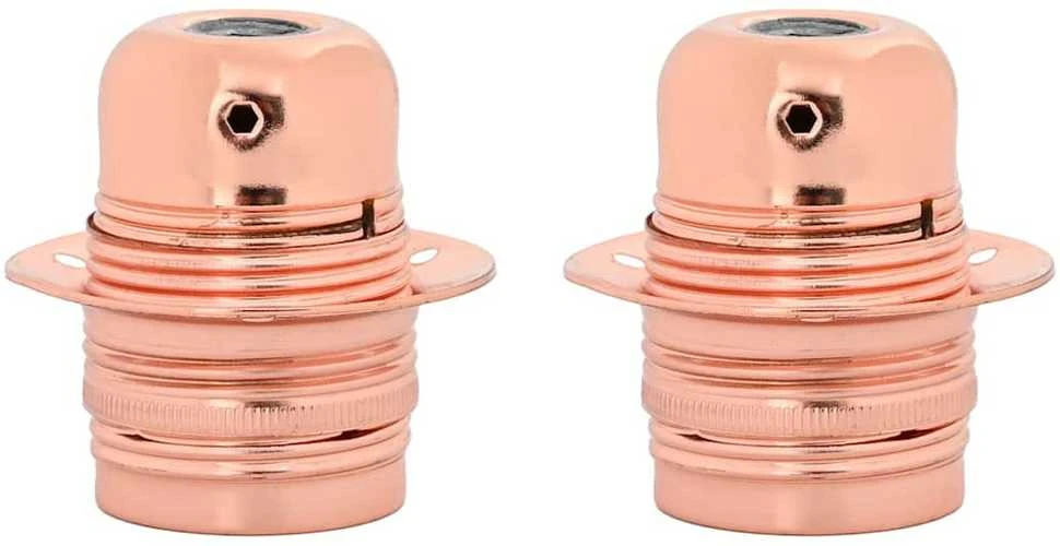 lempų laikikliai 2 vnt Rose Gold E27