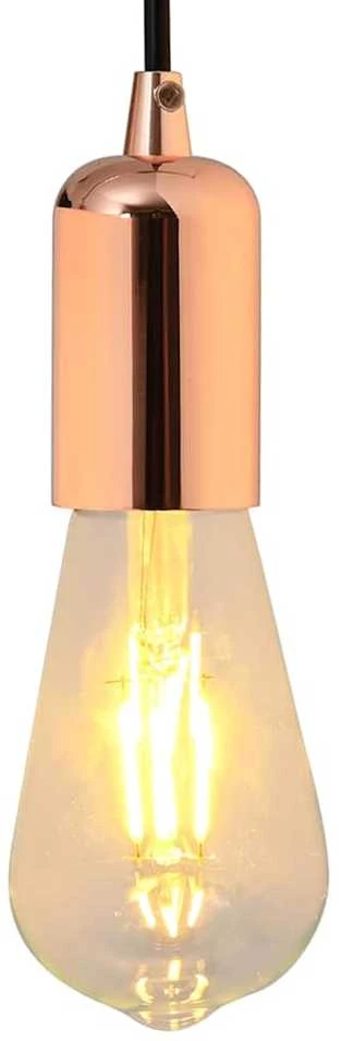 lempų laikikliai 2 vnt Rose Gold E27