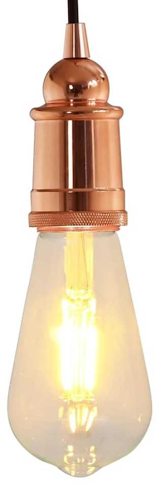 lempų laikikliai 2 vnt Rose Gold E27