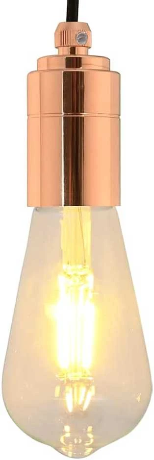 lempų laikikliai 2 vnt Rose Gold E27
