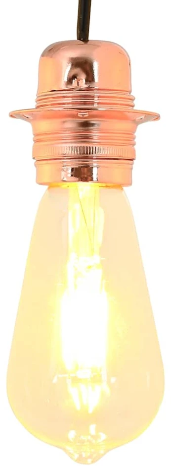 lempų laikikliai 2 vnt Rose Gold E27