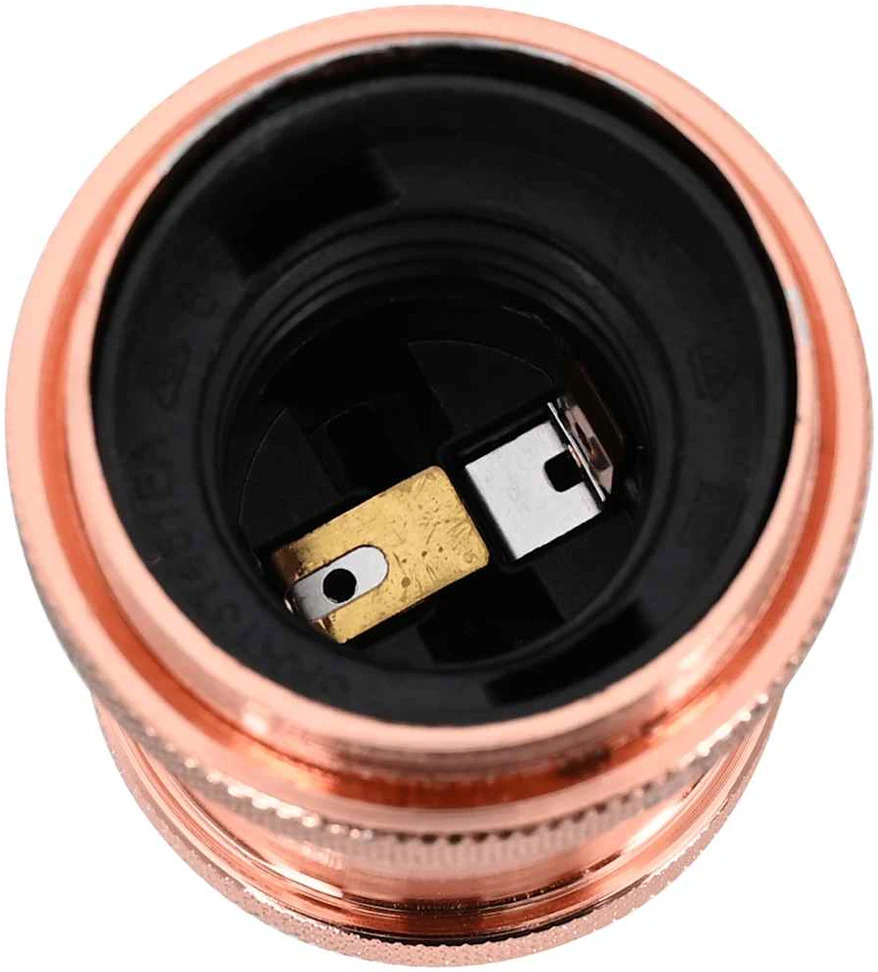 lempų laikikliai 2 vnt Rose Gold E27
