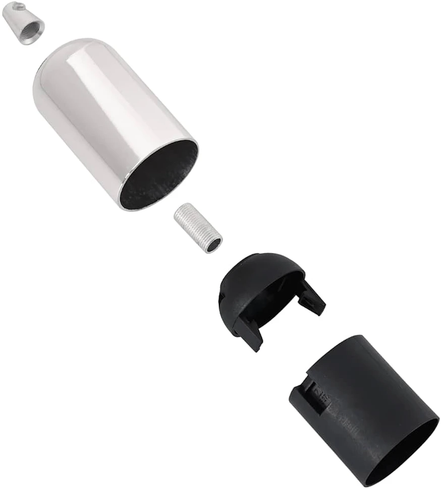 lempų laikikliai 2 vnt Satin Nickel E27