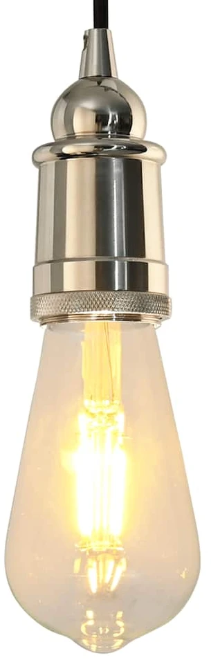 lempų laikikliai 2 vnt Satin Nickel E27