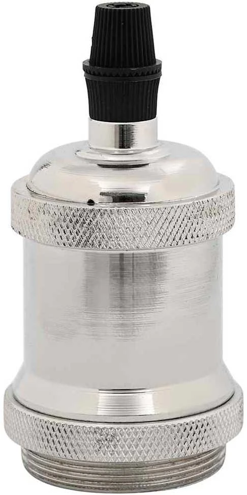 lempų laikikliai 2 vnt Satin Nickel E27