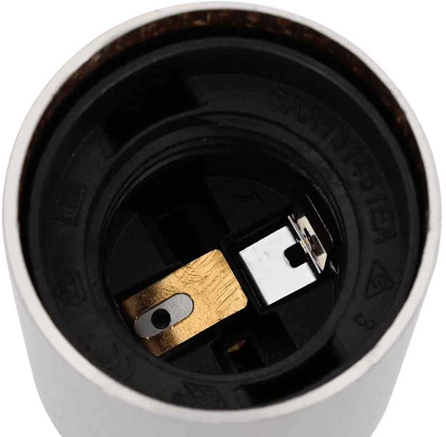 lempų laikikliai 2 vnt Satin Nickel E27