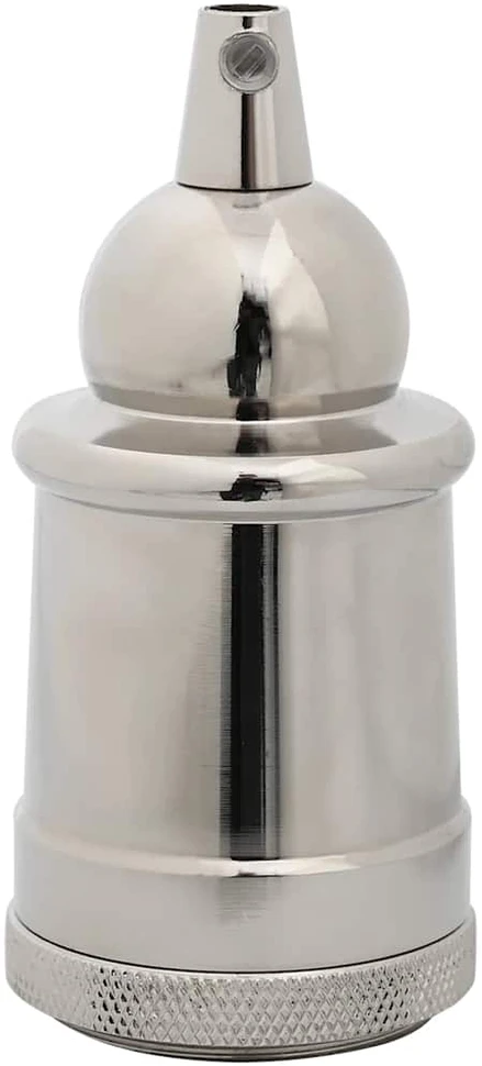 lempų laikikliai 2 vnt Satin Nickel E27
