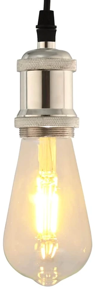 lempų laikikliai 2 vnt Satin Nickel E27