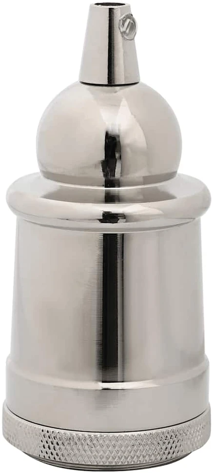 lempų laikikliai 2 vnt Satin Nickel E27