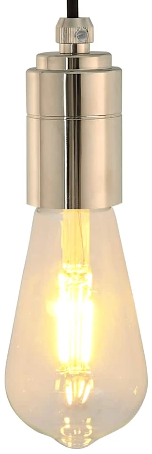 lempų laikikliai 2 vnt Satin Nickel E27