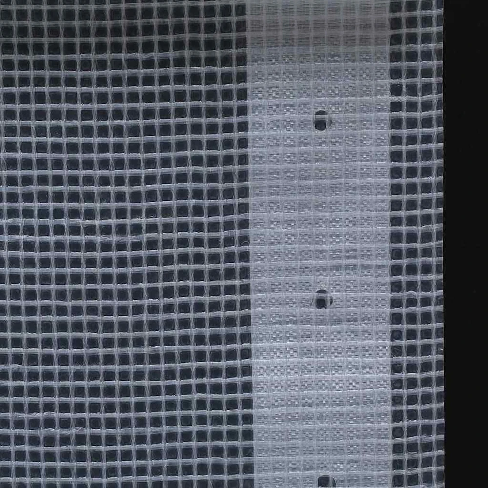 Leno tentai, 2vnt., baltos spalvos, 2x3m, 260g/m²
