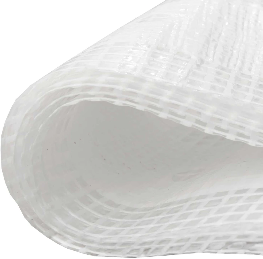 Leno tentai, 2vnt., baltos spalvos, 4x2m, 260g/m²