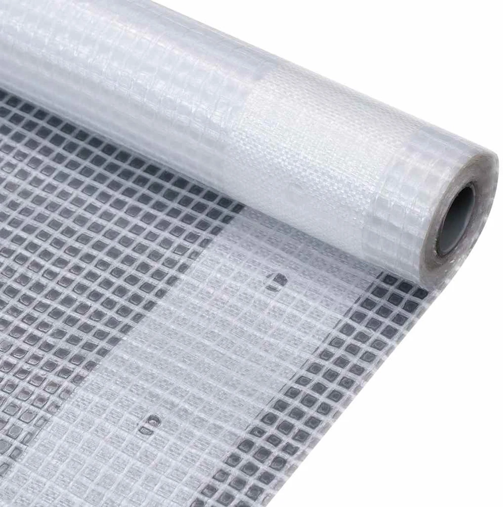 Leno tentai, 2vnt., baltos spalvos, 4x2m, 260g/m²