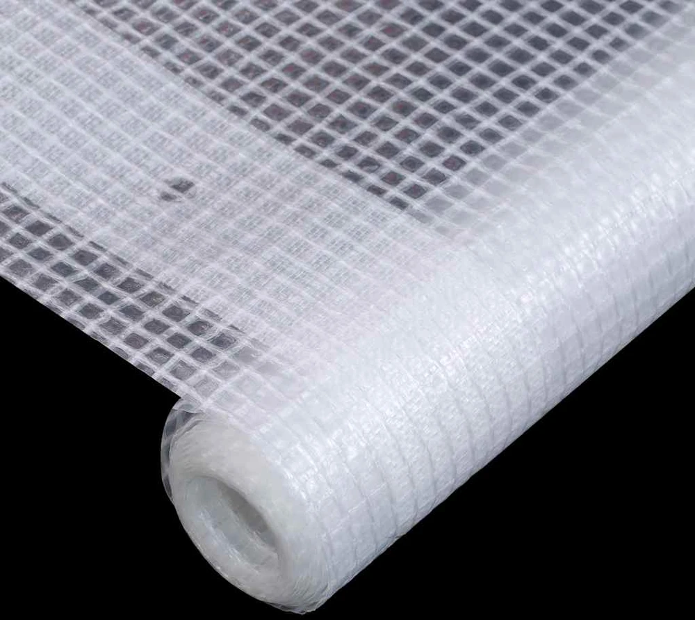 Leno tentas, baltas, 4x20 m, 260 g/m²