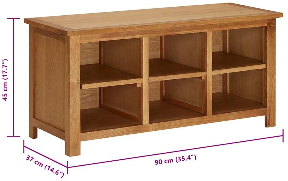 Lentyna batams, 90x37x45cm, ąžuolo medienos masyvas