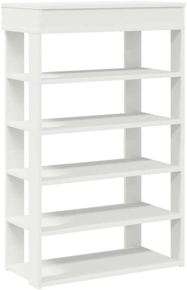 Lentyna batams, baltos spalvos, 60x30x98cm, apdirbta mediena