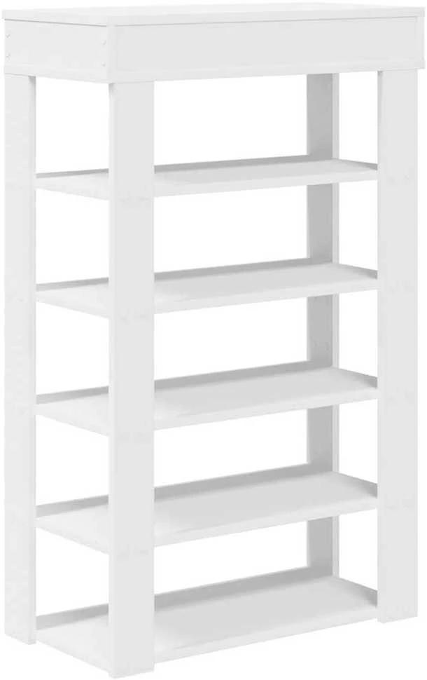 Lentyna batams, baltos spalvos, 60x30x98cm, apdirbta mediena