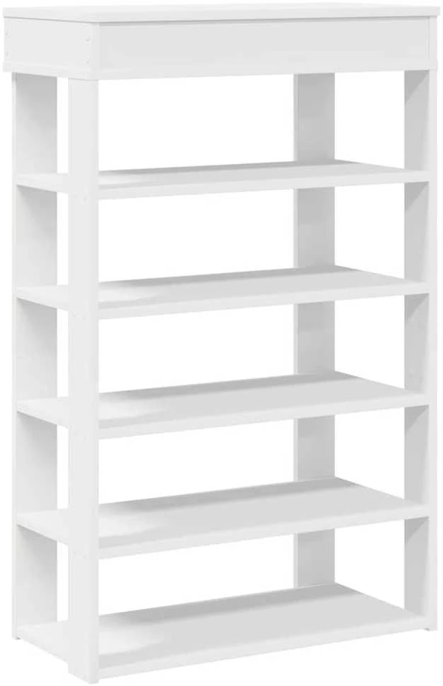 Lentyna batams, baltos spalvos, 60x30x98cm, apdirbta mediena