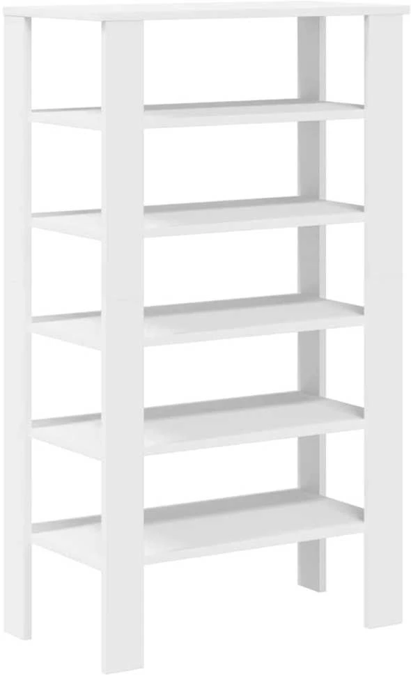 Lentyna batams, baltos spalvos, 61x32x105cm, apdirbta mediena