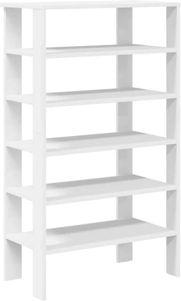 Lentyna batams, baltos spalvos, 61x32x105cm, apdirbta mediena