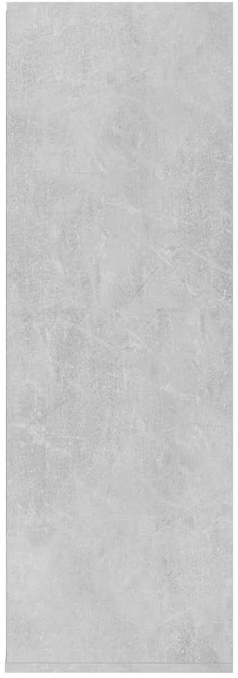Lentyna batams, betono pilkos spalvos, 54x34x100,5cm, mediena