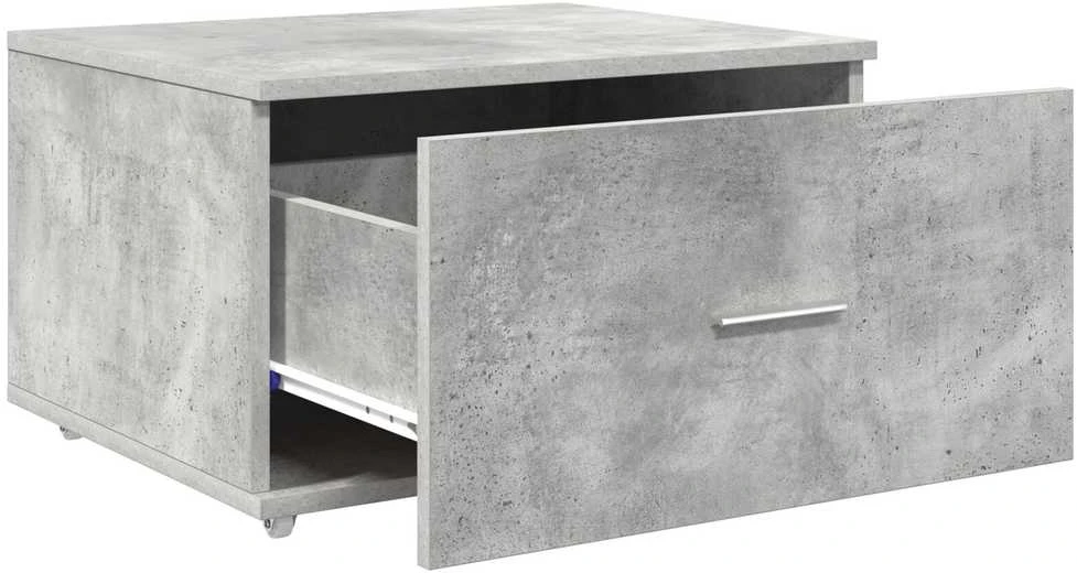 Stalčių spintelė 55 x 45 x 31 cm Betono pilka