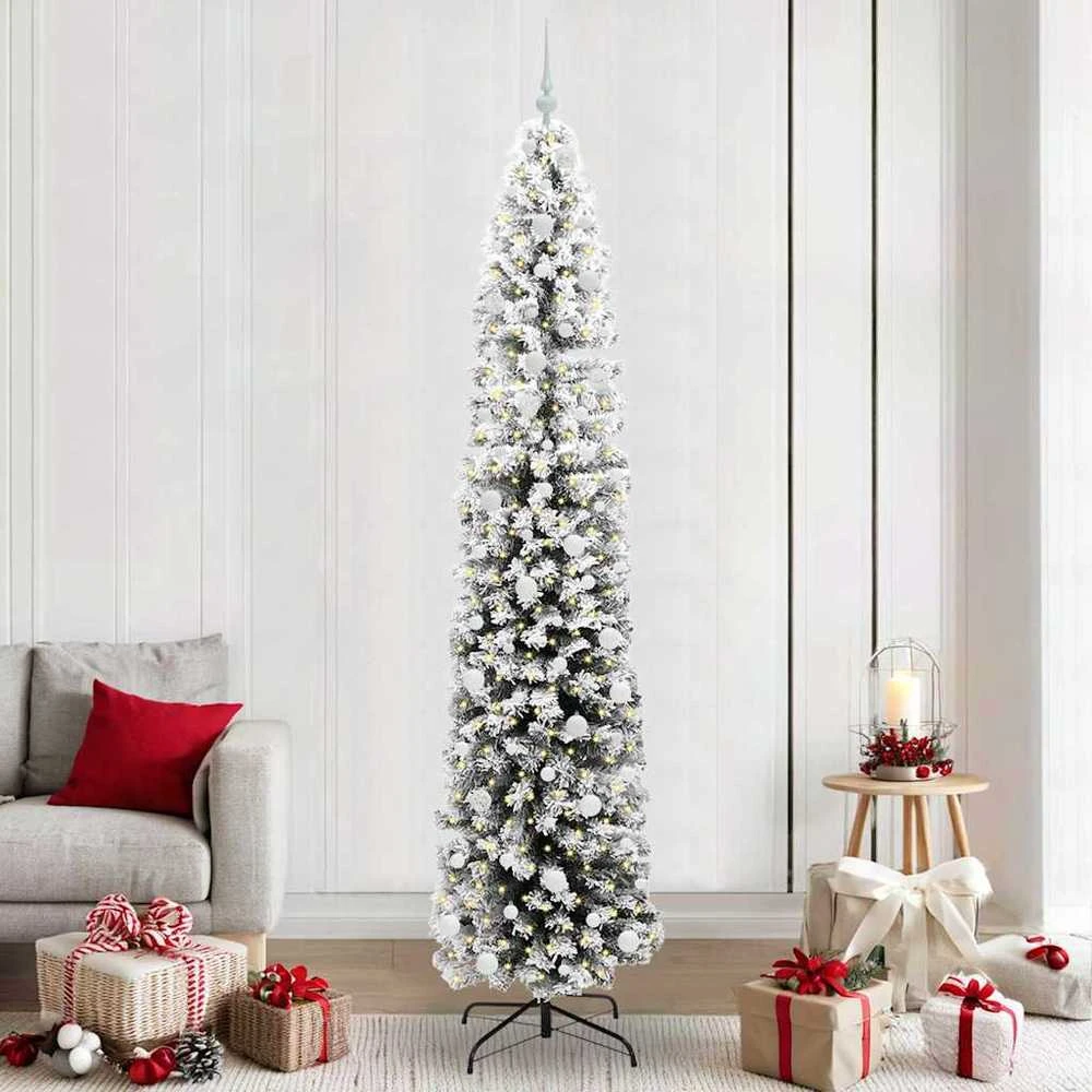 Dirbtinė Kalėdų eglutė Žalia 240 cm PVC, plienas ir plastikas