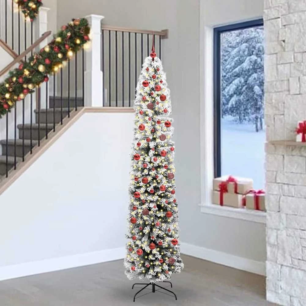 Dirbtinė Kalėdų eglutė Žalia 240 cm PVC, plienas ir plastikas