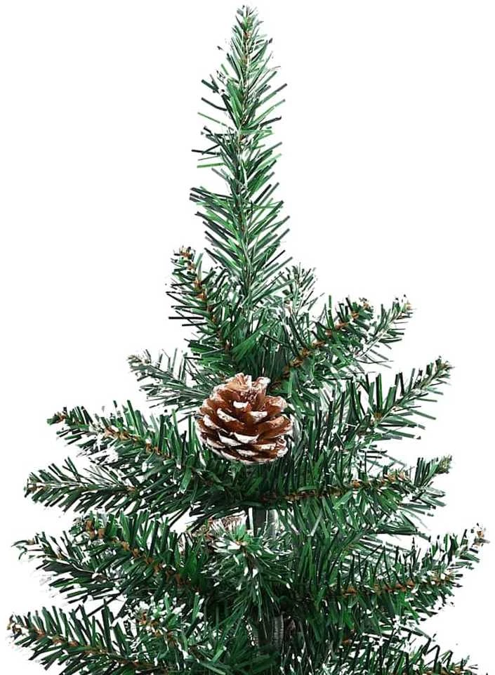 Lieknas Kalėdų eglutė Žalia 150 cm PVC ir kietasis pušų medis