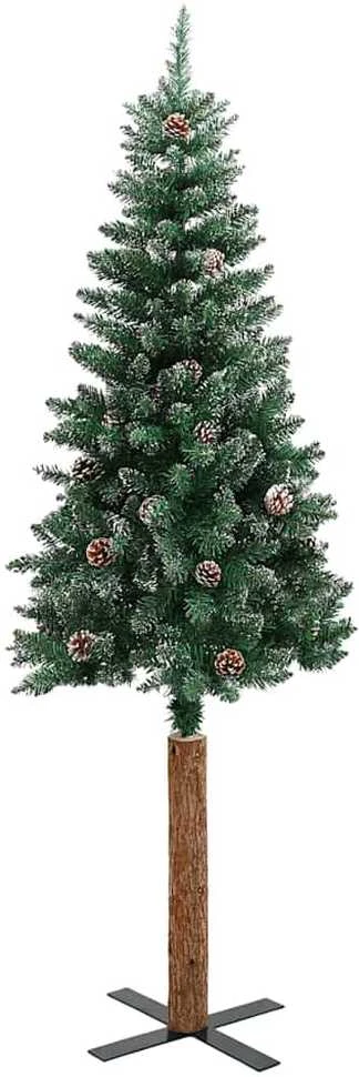Lieknas Kalėdų eglutė Žalia 150 cm PVC ir kietasis pušų medis