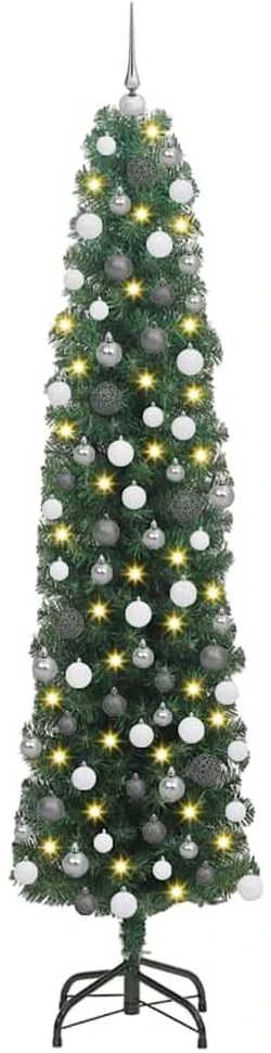 Dirbtinė Kalėdų eglutė Žalia 180 cm PVC, plienas ir plastikas