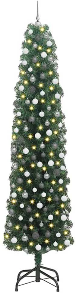 Dirbtinė Kalėdų eglutė Žalia 240 cm PVC, plienas ir plastikas