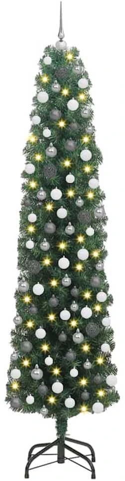 Dirbtinė Kalėdų eglutė Žalia 210 cm PVC, plienas ir plastikas