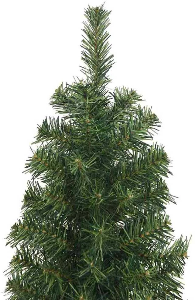 Dirbtinė Kalėdų eglutė Žalia 210 cm PVC, plienas ir plastikas