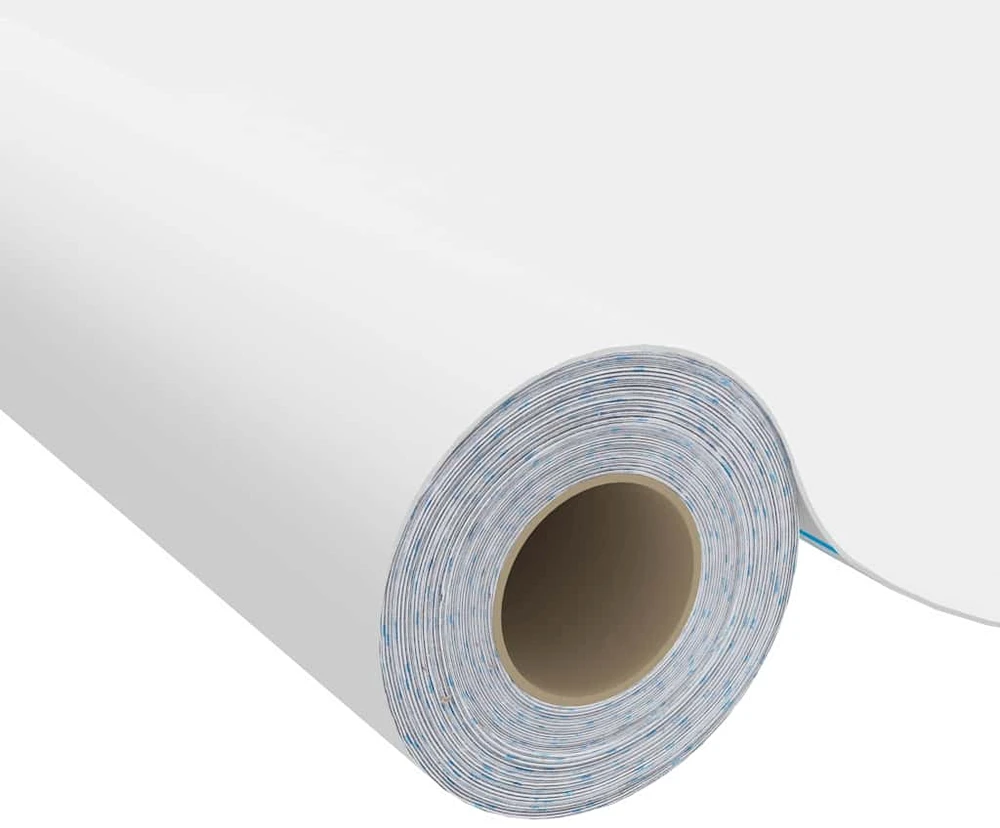 Lipni plėvelė baldams, baltos spalvos, 500x90cm, PVC